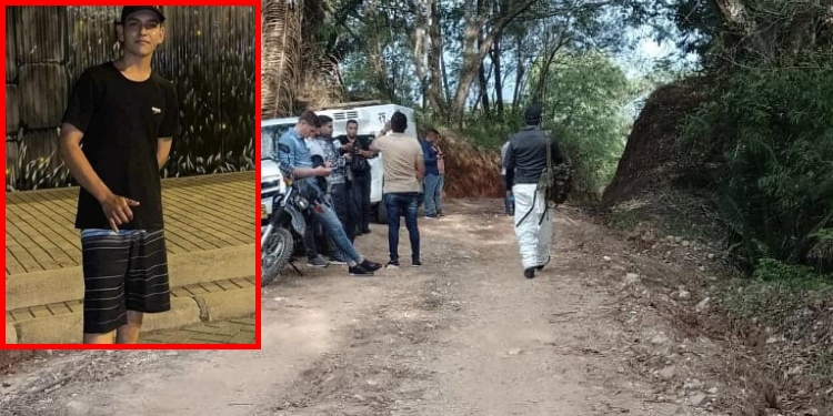 Joven desaparecido en Mariquita fue hallado muerto y enterrado en zona rural de este municipio