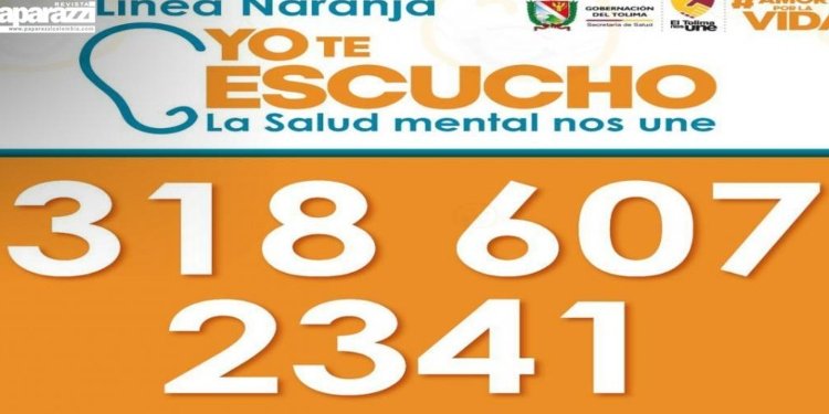Grave denuncia sobre el apoyo psicológico por parte de la Línea Naranja