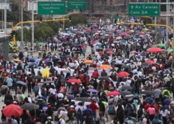 Marchas hoy en Colombia nuevamente  por alza de gasolina 