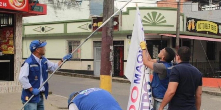 ¡Pilas! Se aplicarán sanciones por la publicidad política puesta sin autorización