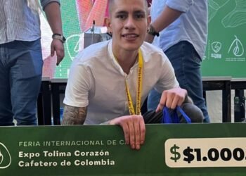 Steban Castañeda triunfa en el Concurso de Barismo “Experto en Café” durante la Feria Expo Tolima Corazón Cafetero de Colombia