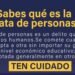 Campaña departamental para combatir la trata de personas en la región