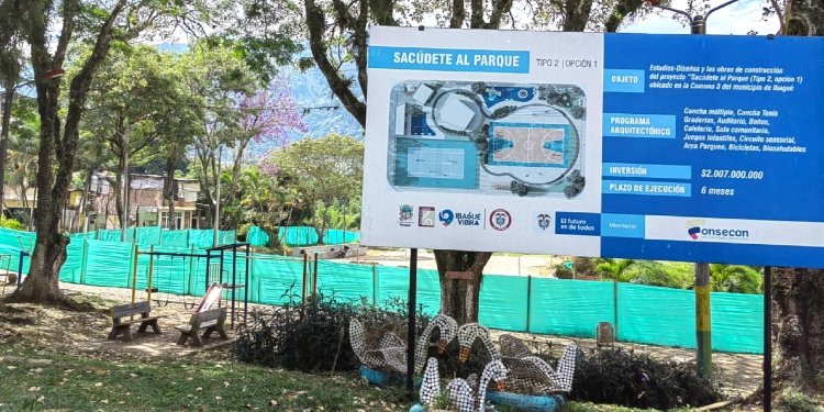 Este jueves reiniciaron las Obras en Parque Sacúdete de Viveros