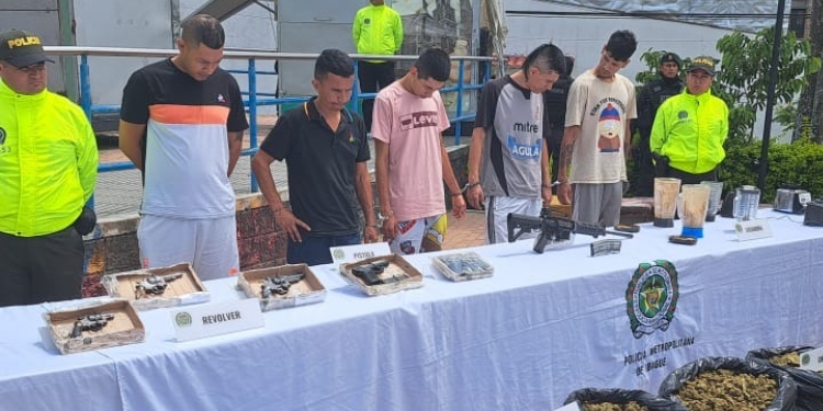 Cayó banda delincuencial denominada «Las Cabras» en Ibagué