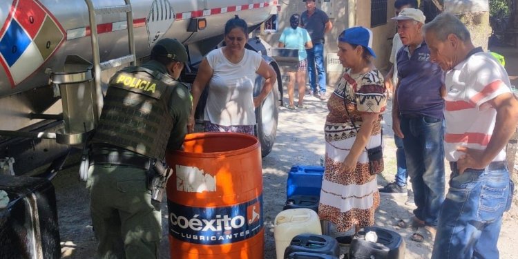 Más de 12.000 litros de agua fueron entregados en San Luis por ola de calor