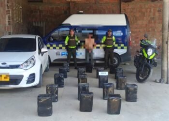 Hombre fue capturado con más de 85 kilos de marihuana