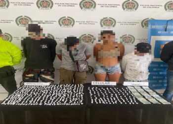 Cuatro personas fueron capturadas en Honda por el delito de porte de estupefacientes