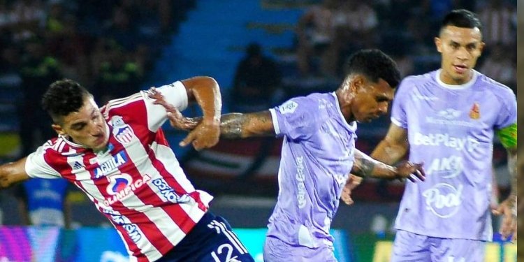 Deportes Tolima sigue en racha ganadora y venció anoche al Junior en Barranquilla 