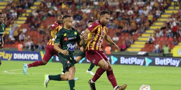 Deportes Tolima sigue cediendo terreno en casa y empató ante Bucaramanga