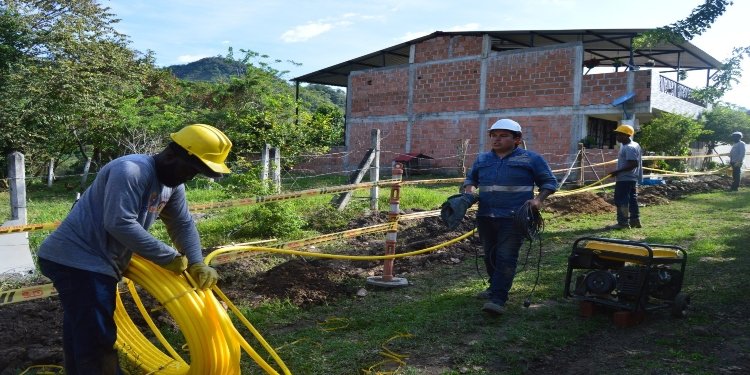 Más de 200 familias de la zona rural de San Bernardo contarán con gas natural.
