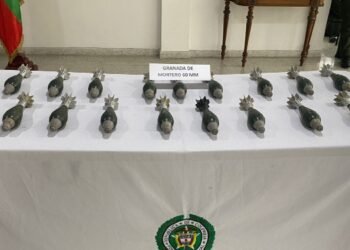 18 granadas de mortero fueron incautadas en el norte de Ibagué