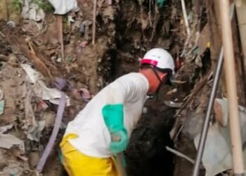 IBAL recupera taponamiento del alcantarillado en el Industrial 