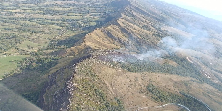 Mas de 200 hectáreas consumidas por incendio forestal en Dolores