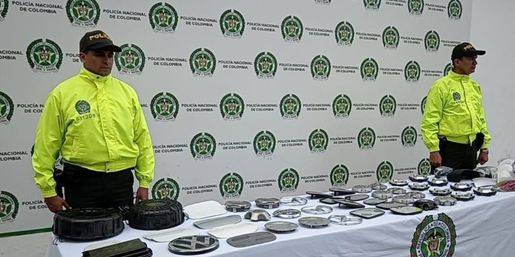 Policía de Ibagué interviene talleres de autopartes para combatir el hurto de motocicletas