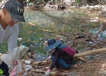 Alcaldía de Ibagué realizó jornada de limpieza en la quebrada Hato de la Virgen