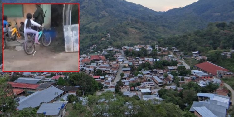 Niños de dos colegios estaban en medio del enfrentamiento entre disidencias de las FARC y Ejército Nacional en Rioblanco