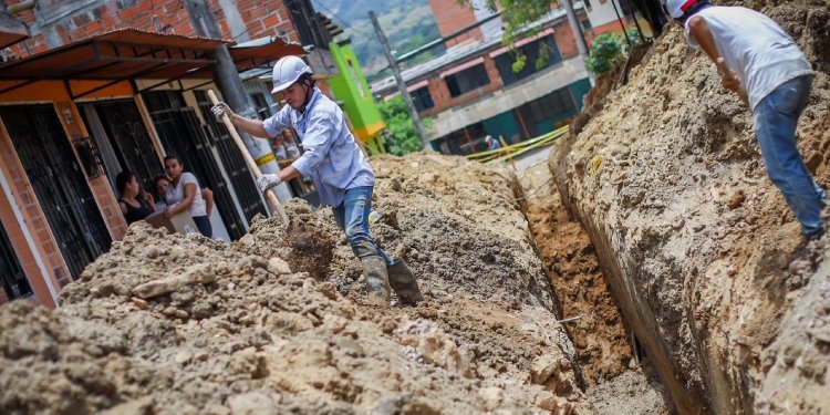 Después de 16 años el barrio Santa Catalina tiene redes nuevas de alcantarillado