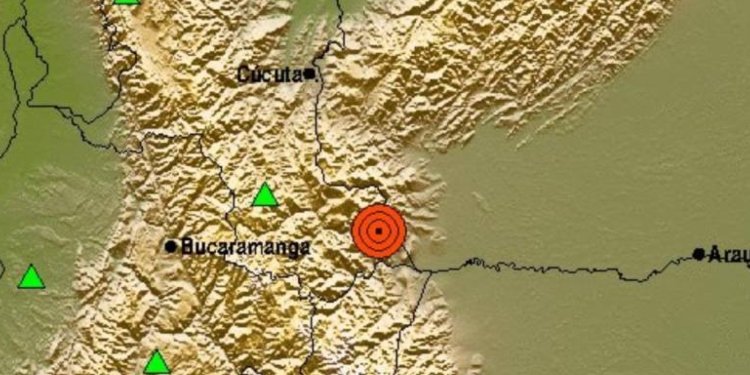 Sismo de magnitud 4.0 se registró esta madrugada en Colombia