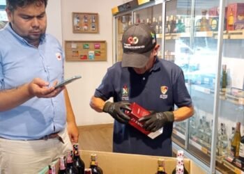 Grupo Operativo Anticontrabando del Tolima (GOAT) refuerza el control de señalización en productores y distribuidores