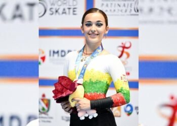 Mariana Pinheiro Hace Historia para Portugal en el Mundial de Patinaje Artístico en Ibagué