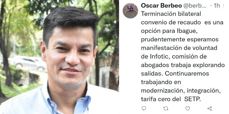 Terminación bilateral del convenio de recaudo con Infotic.