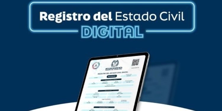 Sin filas y por internet: Ahora podrá solicitar su Registro Civil digital