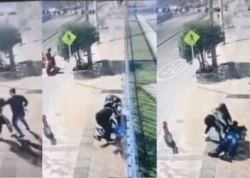 Un hombre fue asesinado por defender a su pareja de los “motoladrones” en Bogotá