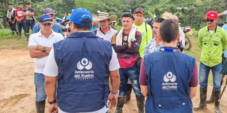 La Defensoría del Pueblo activa nuevamente la alerta 020 en el norte del departamento