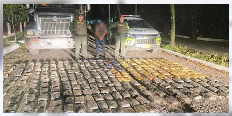 141 kilos de marihuana fueron incautados en Lérida
