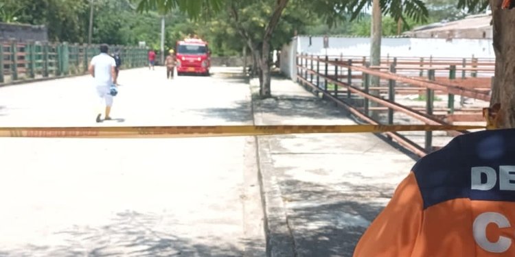 Fuerte explosión de presentó en el matadero municipal de Mariquita