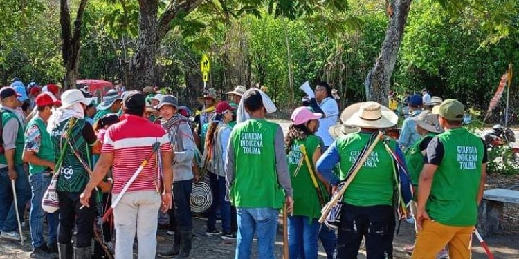 Fue levantado el paro indígena en la vía Natagaima – Neiva