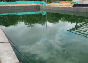 Veedurías advierten que el complejo acuático del parque deportivo no avanza por falta de agua