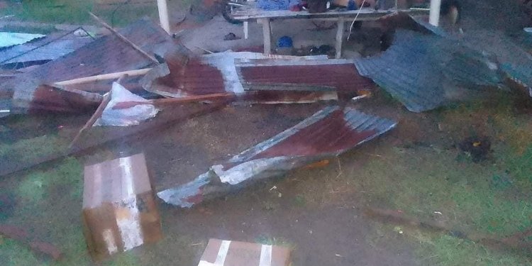 Fuertes vendavales dejaron familias damnificadas en varios municipios del Tolima 