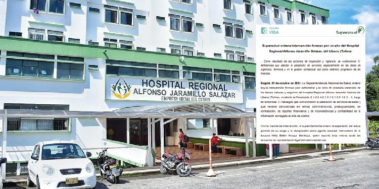 La Supersalud Intervino el Hospital del Líbano y separó de su cargo al Gerente de la Entidad