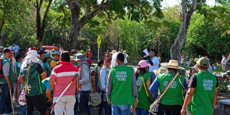 Desde las 6 am iniciaron nuevamente los bloqueos en la vía Natagaima – Neiva