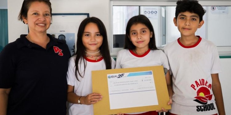 Gracias al apoyo del IBAL el Colegio Paideia School irá a Perú 