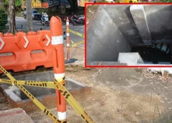 Comerciantes de la 60 denuncian que contratista del puente 60 no les paga por sus servicios