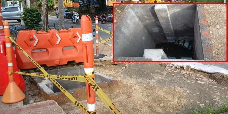 Comerciantes de la 60 denuncian que contratista del puente 60 no les paga por sus servicios