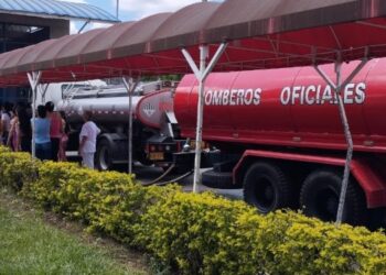 Más de 100 mil galones de agua fueron suministrados por los organismos de socorro al Coiba de Picaleña