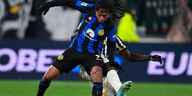 El Inter recuperó a Juan Guillermo Cuadrado para la Champions League 