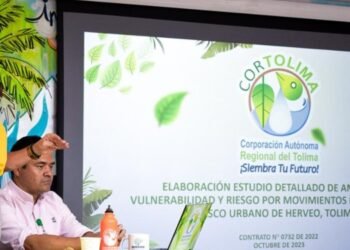 Cortolima presentó estudio de gestión del riesgo para el municipio de Herveo