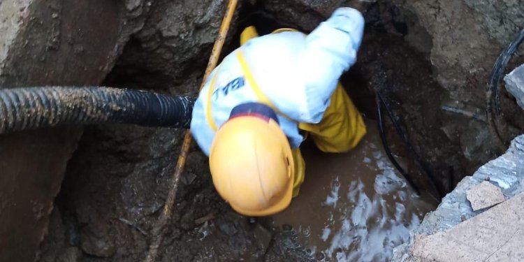 IBAL avanza en los trabajos de recuperación del servicio en el Centro