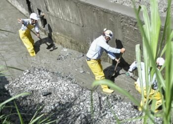 Ibal informa restablecimiento de la captación del río Combeima 