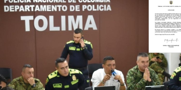 Tribunales piden a las autoridades para garantizar la seguridad de los escrutadores en el Tolima