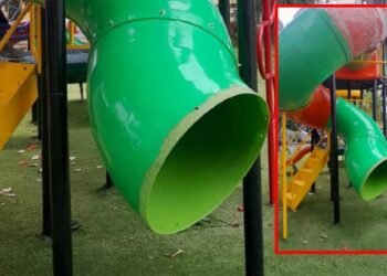 Sin entregar aún el ‘Parque Galarza’ ya se están robando hasta las matas