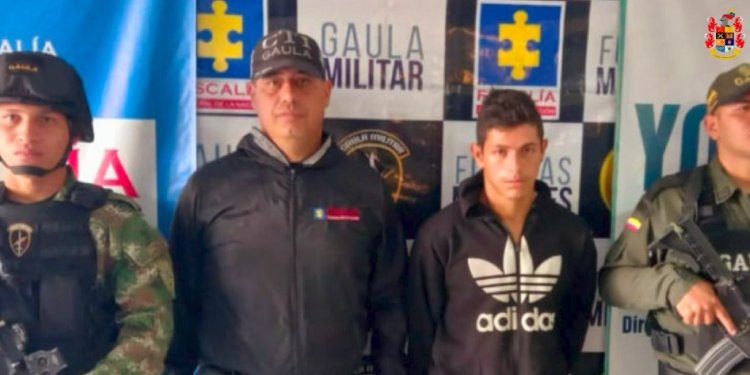 Capturado alias Fredy, persona que haría parte de un grupo delincuencial que suplantaba a las disidencias de las FARC