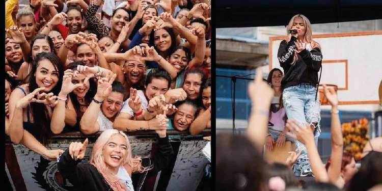 La Bichota le adelantó la navidad a las mujeres de la cárcel de Picaleña