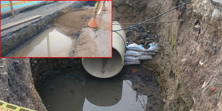 Consorcio Puente Carrera Quinta estaría tapando excavaciones sin ejecutar las obras