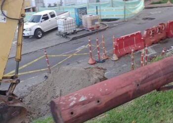 Habitantes de la 60 no dan más con incumplimientos de contratista del Puente