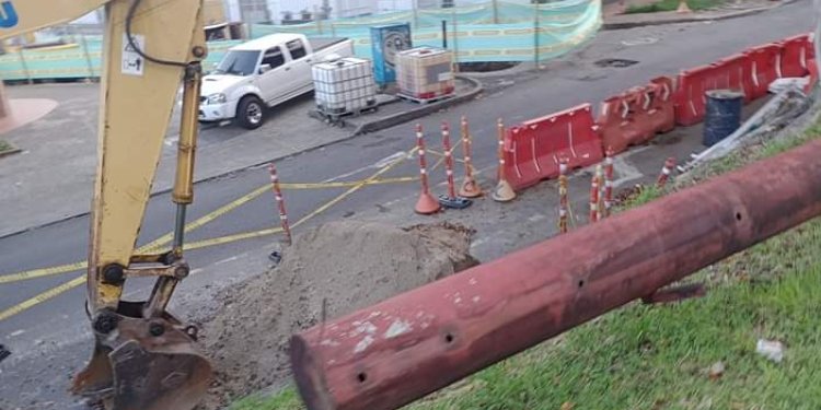 Habitantes de la 60 no dan más con incumplimientos de contratista del Puente